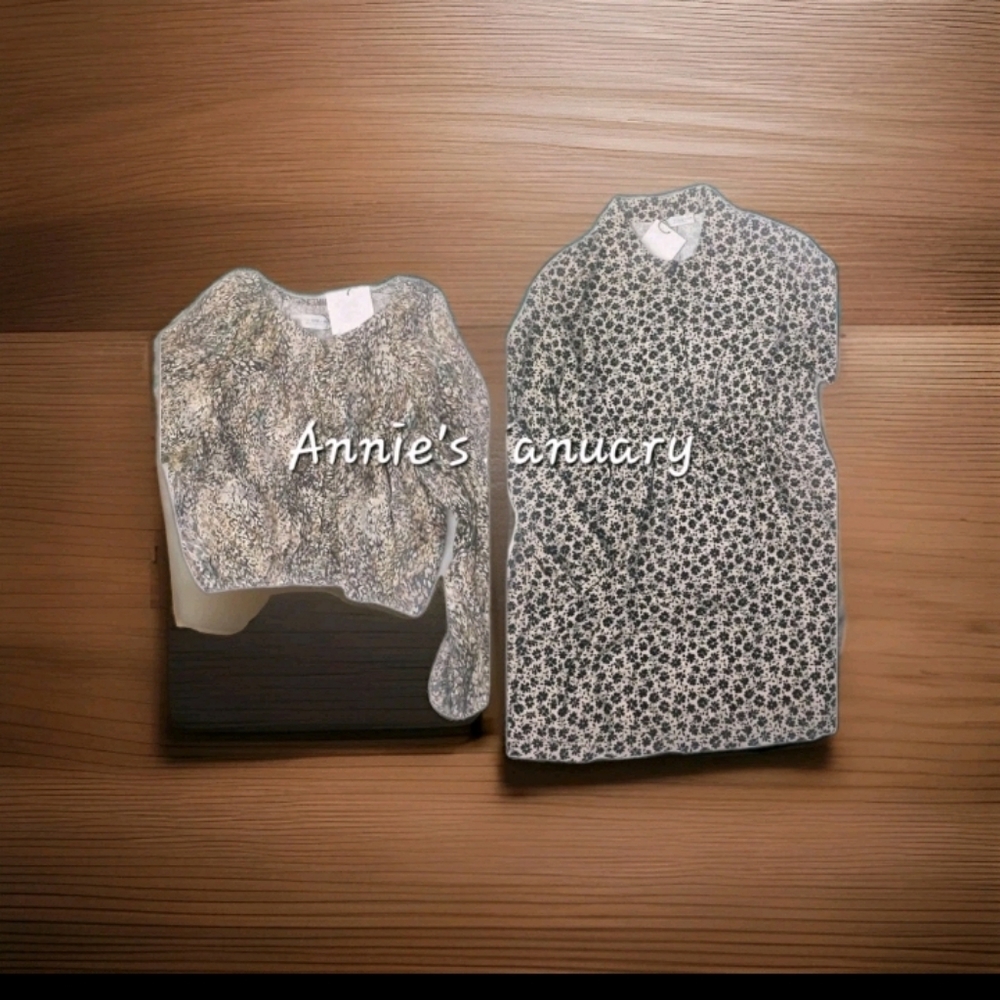 ZARA Girls Dress+ Blouse(Multicolor, 11-12 Years)